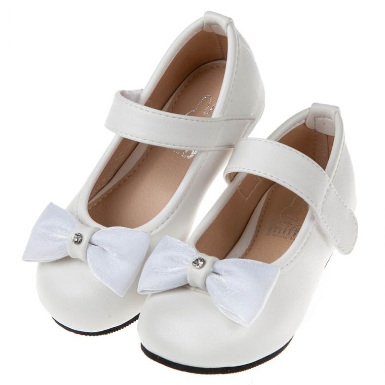 童鞋(16~22.5公分)Miffy米飛兔蝴蝶結白色兒童公主鞋L8A080M