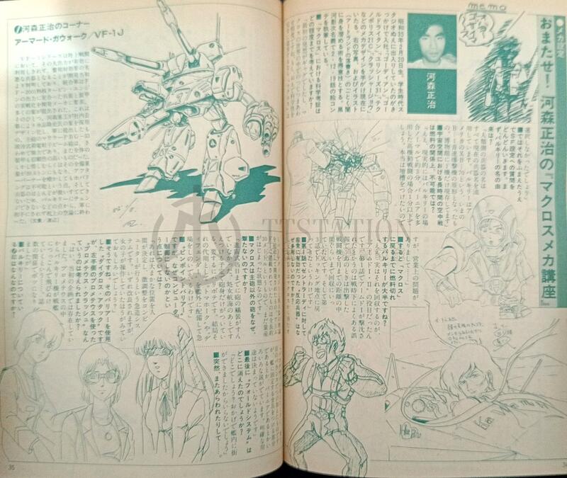 1983 超時空要塞 Macross collection Animage 附錄 美樹本晴彥 河森正治 林明美 一條輝 | 露天市集 | 全台 ...