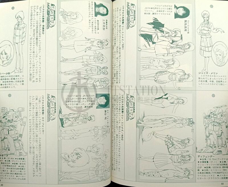 1983 超時空要塞 Macross collection Animage 附錄 美樹本晴彥 河森正治 林明美 一條輝 | 露天市集 | 全台 ...