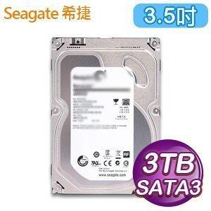 【酷3C】 Seagate 希捷 新梭魚 3TB 3T ST3000DM007-3Y SATA3 3.5吋硬碟