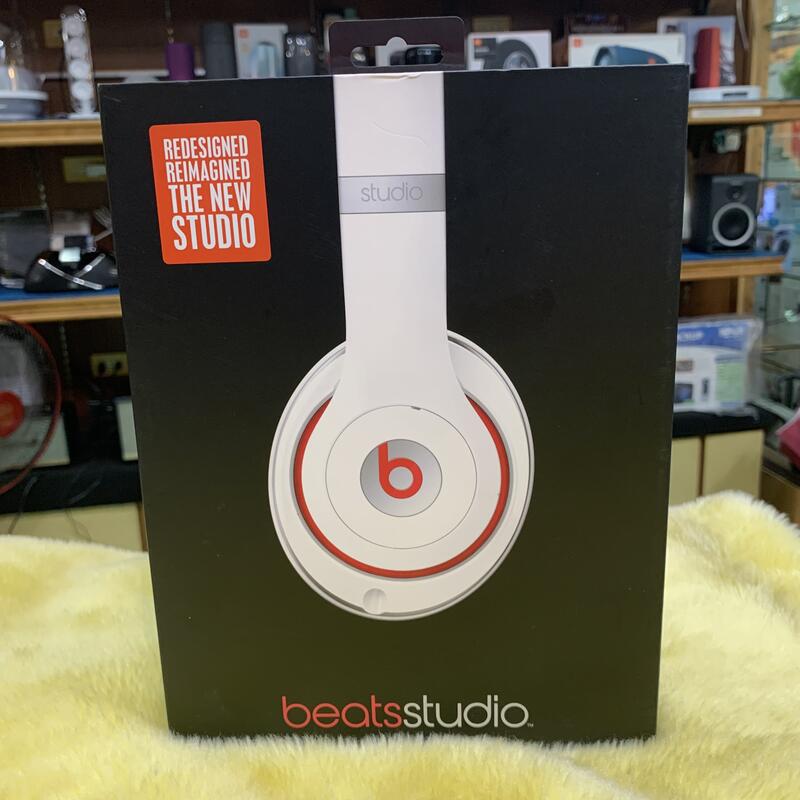 (全新福利品)特價 New Beats Studio 耳罩耳機 音質優重低音 無保固 原價12250特價中|視聽影訊