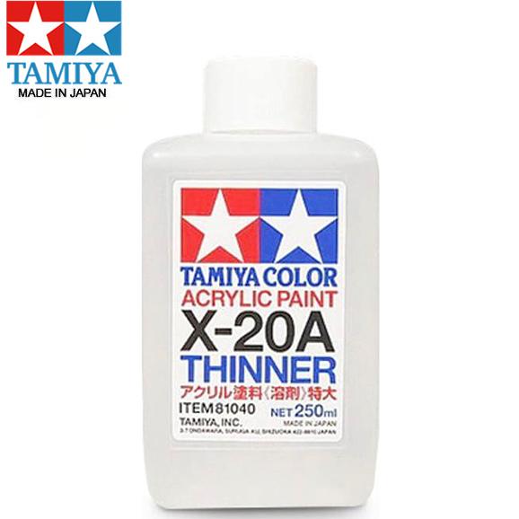 【模動王】TAMIYA 田宮 模型專用 81040 X-20A X20A 水性漆專用溶劑 模型漆溶劑 特大瓶250ml