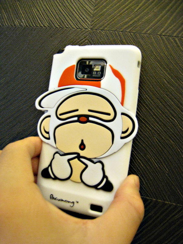 【收藏紀念用】Samsung Galaxy S2 『嘻哈猴手機軟殼』