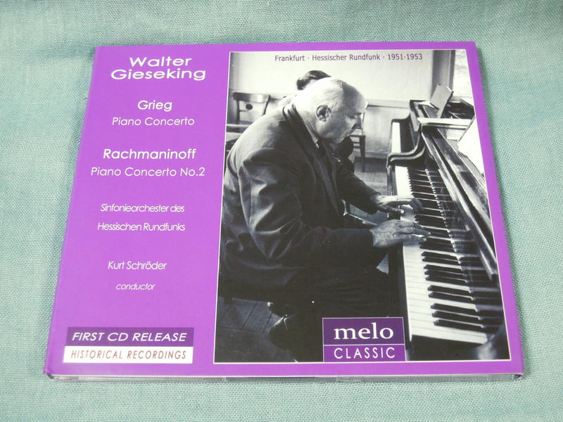 Walter Gieseking plays Grieg & Rachmaninoff