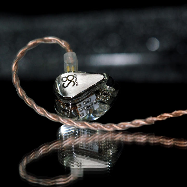 加煒電子」【 MoonDrop S8 】水月雨動鐵2高4中2低CM插針可換線入耳耳機