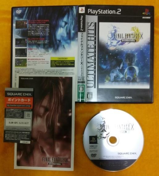 PS2 DVD 【太空戰士10】(日文原版) (二手良品) (含運費) NTD350
