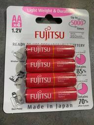  日本製 富士通 鎳氫充電電池 (官方賽事推薦)950 mAh 1卡4入
