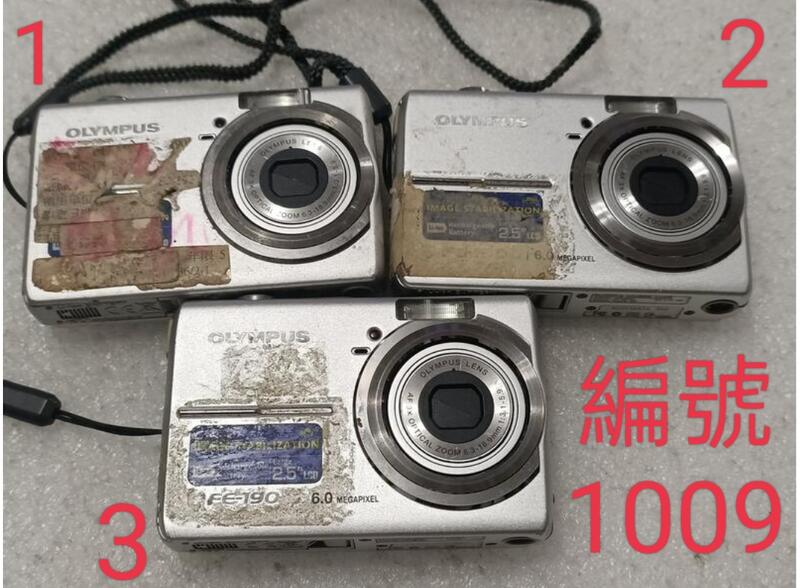 編號1009/OLYMPUS FE-190實物拍照，品相如圖，提問前請先詳閱物品說明