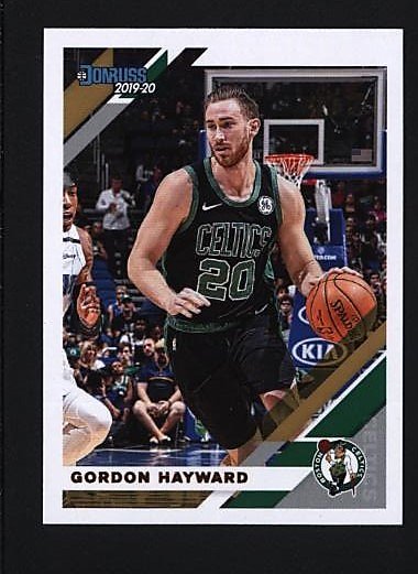 2019-20 Donruss #9 Gordon Hayward - Boston Celtics 