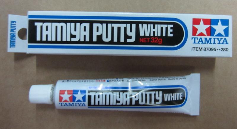 【高雄天利鄭姐】日本 TAMIYA 模型用工具材料 - 新型白色牙膏補土 ＃87095