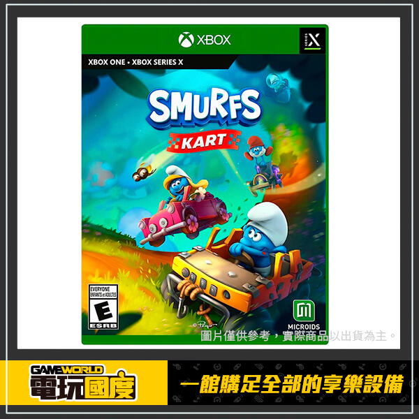 XBOX 藍色小精靈競速賽車 / 英文版 / Smurfs Kart【電玩國度】