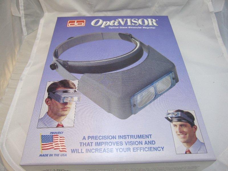 醫美生技植髮美國製OPTIVISOR 頭戴式放大鏡 1.75X  2X 2.5X 2.75X 3.5X