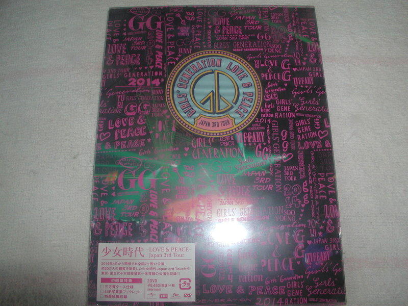新品】少女時代 GIRLS´ GENERATION ~LOVE&PEACE~Japan 3rd Tour [Blu