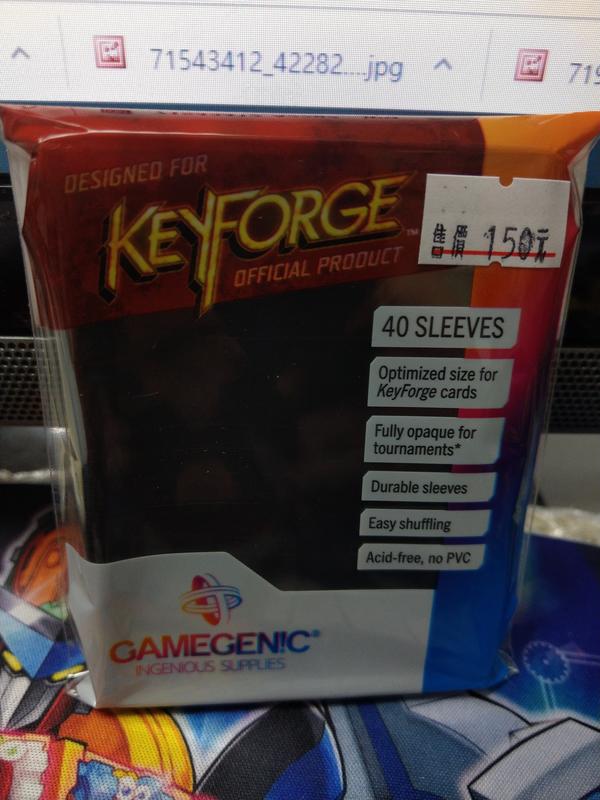Key  Forge   鍛鑰者比賽專用牌套40張黑