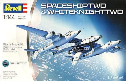 Revell AG 1/144 SpaceShipTwo & White Knight Two
