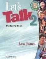 【未寫字有光碟】《Lets Talk 2》ISBN:0521750741│Cambridge University Press│Jones, Leo│只看一次