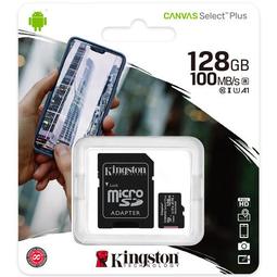 Kingston 金士頓 100MB/s 128GB 128G micro SDXC SD A1 C10 記憶卡