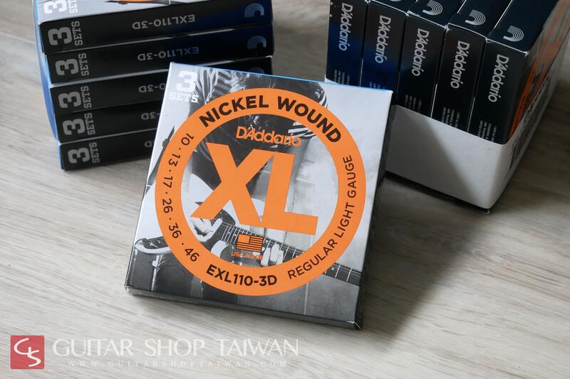 Daddario EXL110-3D 10-46 3套包 美國製