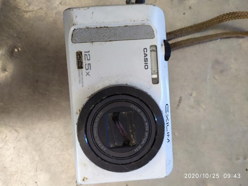 二手故障casio exzr200數位相機如圖廢品賣