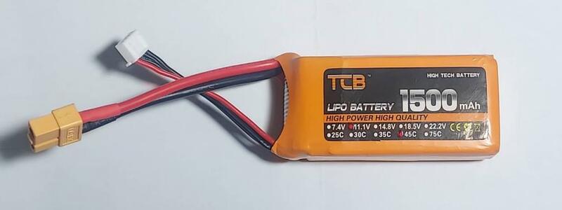 (全新) TCB  3S 11.1V  1300mAh 45C 電池  XT60  1300mA 1500mA