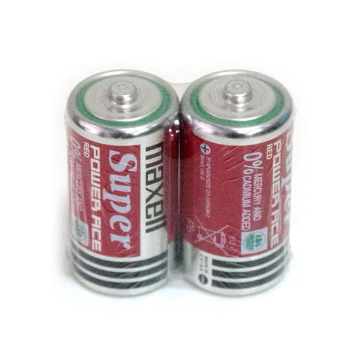買十送一2號電池C電池maxell電池超強碳鋅電池(收縮2入)適用一般鬧鐘/掛鐘