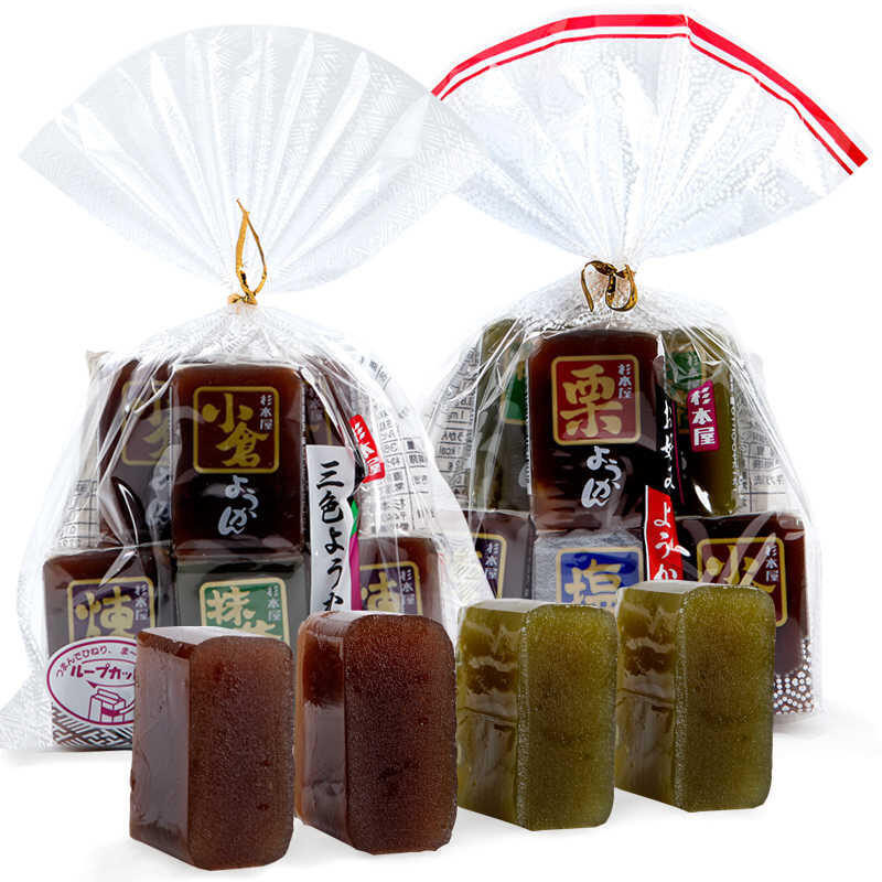 +東瀛go+ 杉本屋 三色/四色/五色羊羹 抹茶/鹽味/栗子/小倉/煉 綜合羊羹 日式傳統甜點 長輩最愛 | 露天市集 | 全台最大的網路購物市集