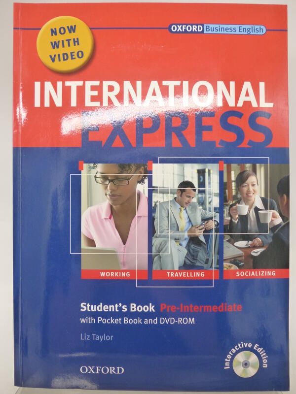 【月界】International Express－Pre-Intermediate：附DVD+手冊　〖語言學習〗DAW