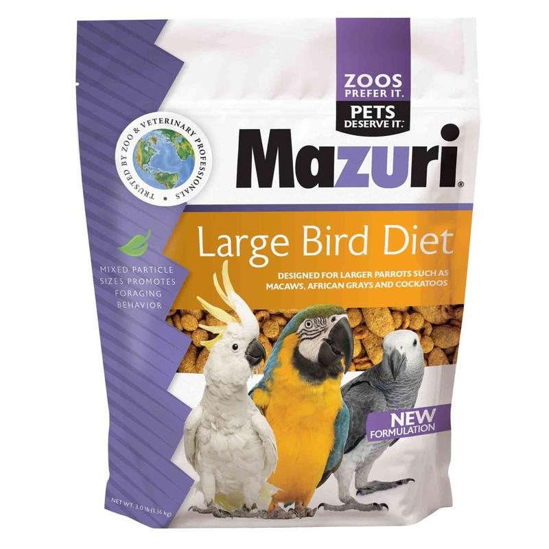【優惠】美國Mazuri 中大型鸚鵡日糧 滋養丸分裝包250g~鸚鵡用品~動物園指定品牌~56A8~56A9