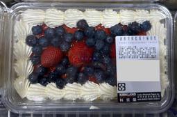 美兒小舖COSTCO 好市多 ～新鮮草莓藍莓千層蛋糕880g 盒季節限定