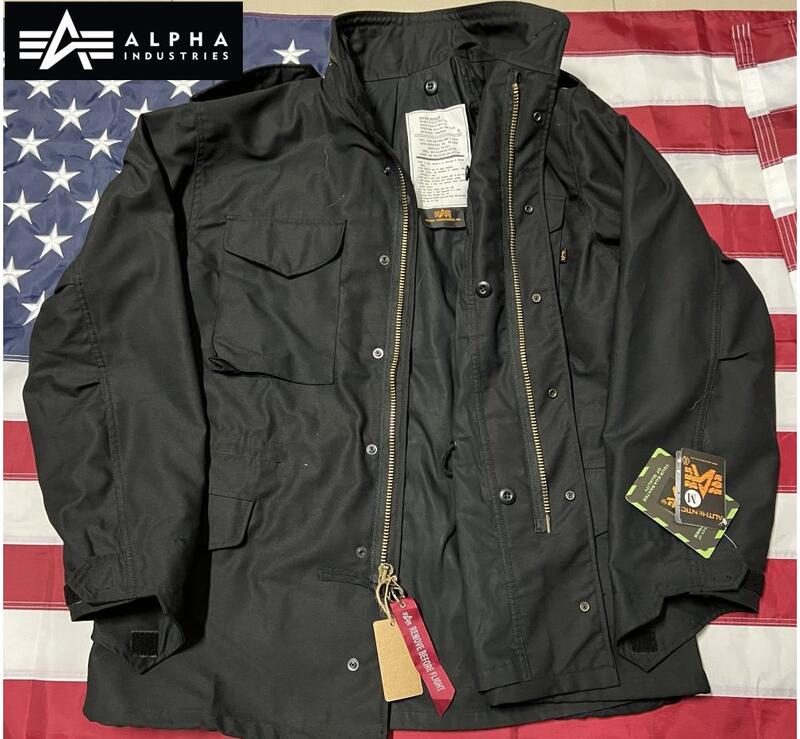 美軍公發ALPHA黑色M65野戰外套(現貨全新)..另有賣美軍,德軍品裝備BDU迷彩服.飛行夾克.頭盔戰鬥服布章德 | 露天市集 | 全台最大 ...