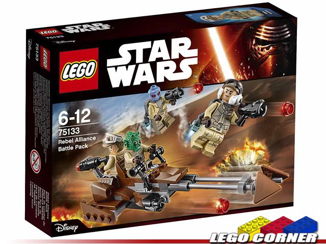 【LEGO CORNER】 STAR-WARS 75133 樂高星戰系列(原力覺醒)、反抗軍同盟~全新