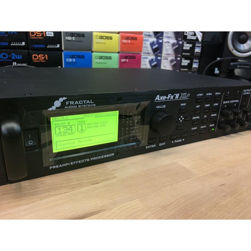 大鼻子樂器】 Fractal Audio Axe-Fx II XL+ RACK式錄音室等級綜合效果 