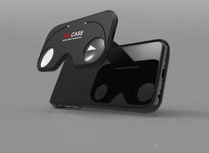 iPhone6 6 plus VR CASE 口袋VR 折疊式 攜帶3D眼鏡頭盔 google VR glass