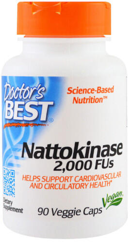 Doctor's Best 納豆激酶 90粒 / 270粒 素食 2000FUs nattokinase