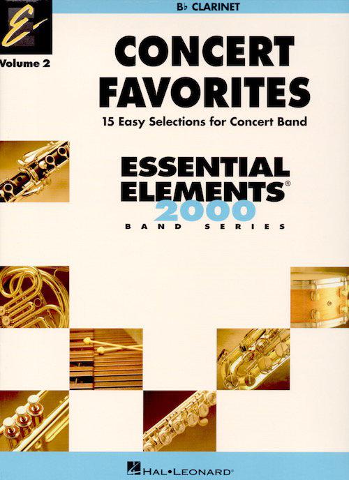 搖滾阿明樂器行 【管弦樂系列】Concert Favorites Vol. 2 – Clarinet