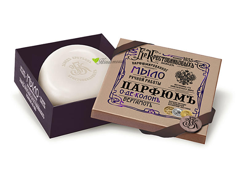 俄羅斯K.B.F.經典東方花香調香水手工皂 Handmade Soap-Bergamot 150g 特價 