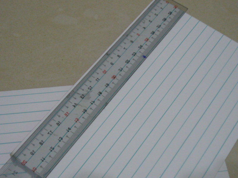 空白橫紋便條紙計算紙,隨堂測驗紙22本裝