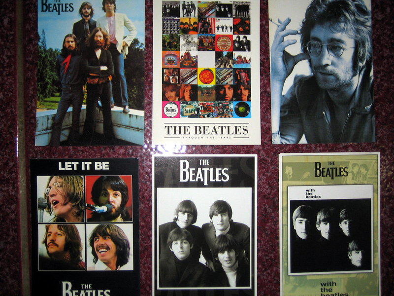 【進口明信片】 披頭四 THE BEATLES 約翰藍儂 John Lennon ~英國限量進口