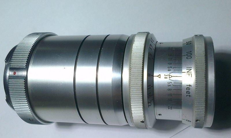 Steinheil Munchen VL Cassar 105/3.8 105mm f3.8 EXA口