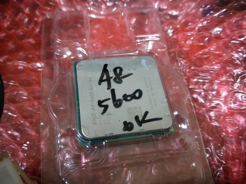 FM2 CPU AMD A8-5600K 3.6G AD560KWOA44HJ 四核 FM2 正式散片 四核 FM2腳位