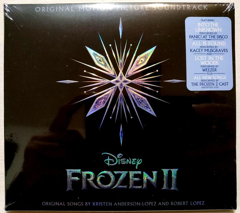 全新未拆 冰雪奇緣 2 Frozen 2 電影原聲帶  / 迪士尼原裝 破盤價