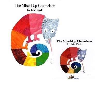 Eric Carle ~THE MIXED-UP CHAMELEON BKCD