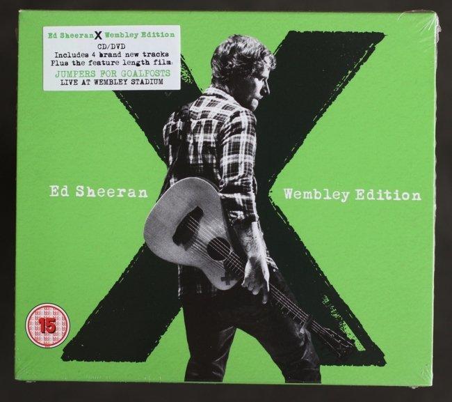 《紅髮艾德》x專輯+演唱會(CD+DVD歐洲進口慶功典版)ED SHEERAN / x Wembley Edition
