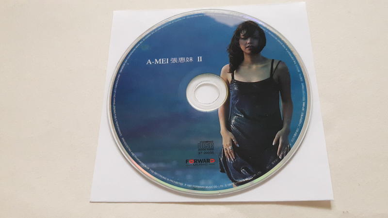 [福臨小舖](A-MEI 張惠妹 II 10首 裸片 正版CD)