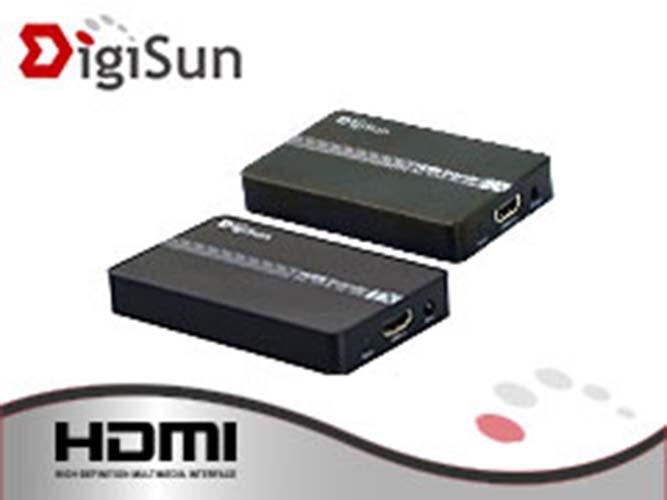 DigiSun EH620 HDMI over IP 網路線訊號延長器+紅外線遙控傳輸 (直線120公尺)