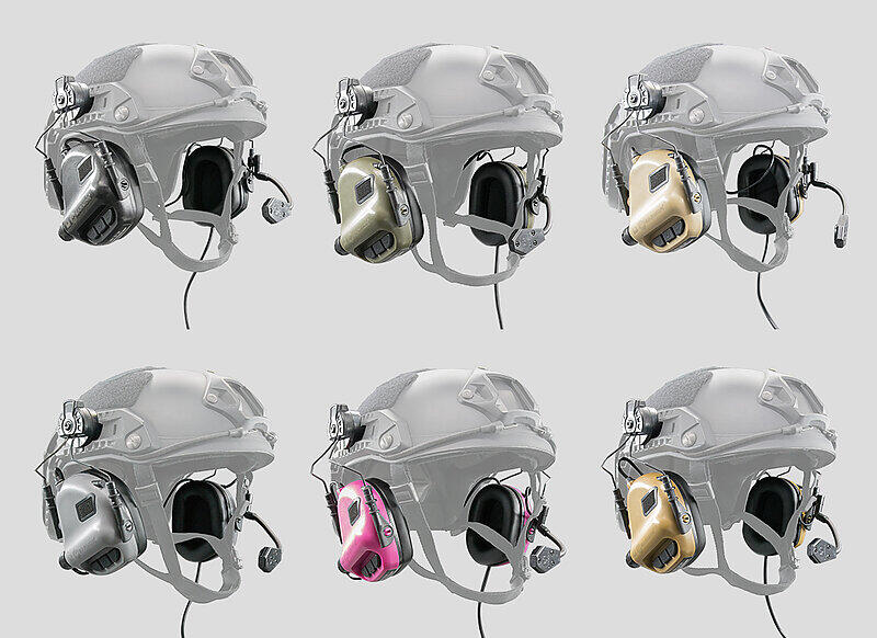 【KUI酷愛】OPSMEN EARMOR M32H 戰術抗噪耳機 for FAST MT 頭盔 六種色系