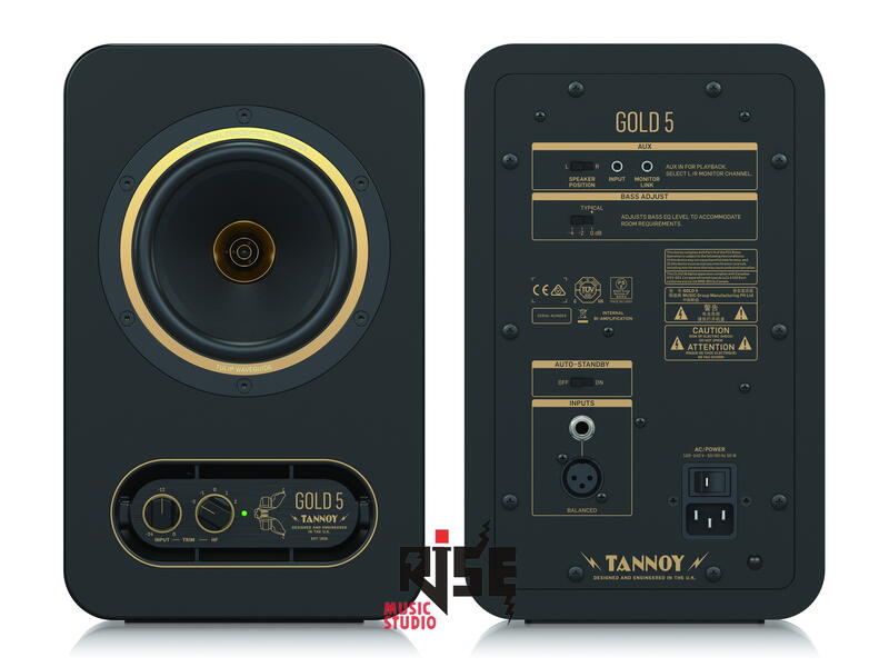 又昇樂器. 音響】加購特惠TANNOY GOLD 5 5吋英國錄音室監聽喇叭| 露天