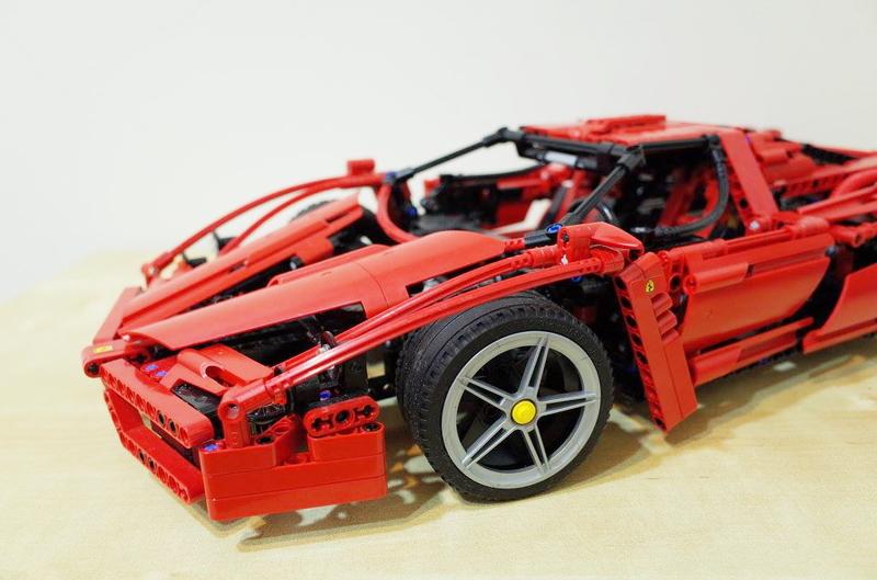 LEGO 8653 ENZO FERRARI 1：10 絕版 已組裝