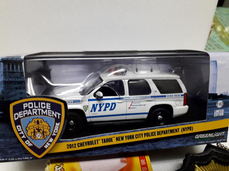 Green Light 紐約市警車 NYPD POLICE CAR 1/43~特價優惠