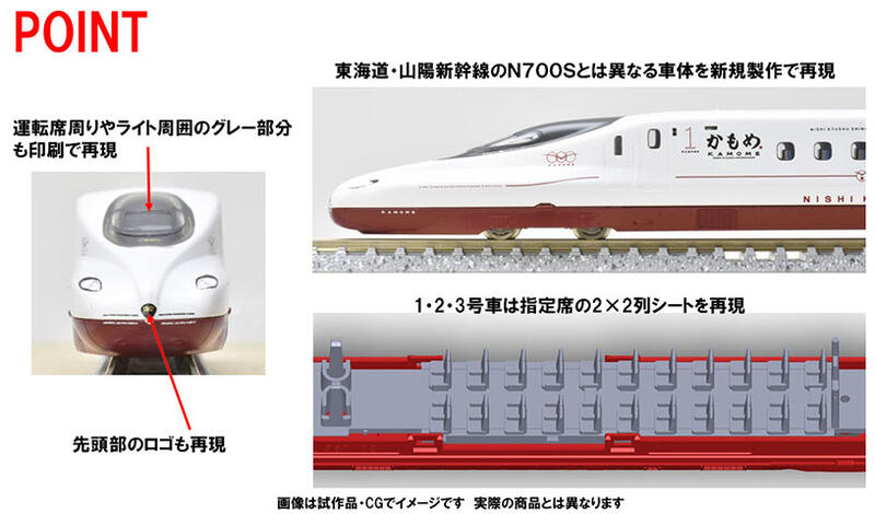 玩具共和國] TOMIX 98817 西九州新幹線N700S-8000系(N700Sかもめ